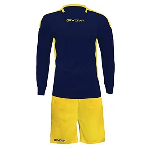 Givova KITC64 L Blu-Giallo - Zestawy damskiej odzieży sportowej - miniaturka - grafika 1