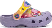 Buty dla dziewczynek - Crocs Klapki dziecięce Crocs Peppa Pig 207915-530 - miniaturka - grafika 1