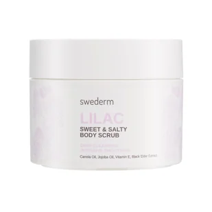 Swederm Lilac Sweet & Salty Body Scrub, cukrowo-solny peeling do ciała, 275 g - Peelingi do ciała - miniaturka - grafika 1
