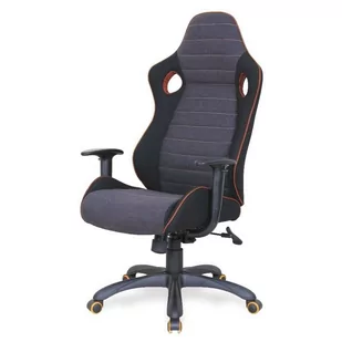 Fotel gamingowy STYLE FURNITURE Superior, szaro-pomarańczowy, 64x65x130 cm - Fotele gamingowe - miniaturka - grafika 1