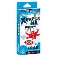 Zabawki kreatywne - X-Press Me. Brelok DIY. Krab - miniaturka - grafika 1