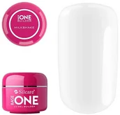 Żele do paznokci - Silcare Base One Uv Gel Builder Milkshake 100g - miniaturka - grafika 1