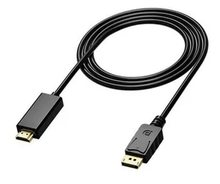 Kabel Przewód Displayport Hdmi Full Hd Dp-hdmi 1,8 - Kable komputerowe i do monitorów - miniaturka - grafika 1