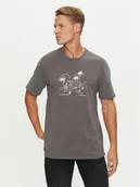 Koszulki męskie - Only & Sons T-Shirt Augie 22030575 Szary Regular Fit - miniaturka - grafika 1