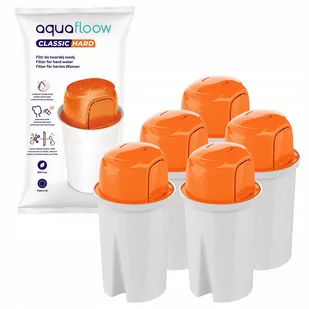 FILTR AQUAFLOOW CLASSIC HARD DO DZBANKA FILTRUJĄCEGO DO TWARDEJ WODY 5x - Wkłady filtrujące - miniaturka - grafika 1