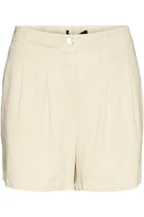 Spodenki damskie Vero Moda Jesmilo materiałowe przewiewne lniane-XS - Spodenki damskie - miniaturka - grafika 1