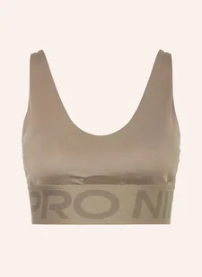 Nike Biustonosz Sportowy Pro Indy Plunge braun - Biustonosze - miniaturka - grafika 1
