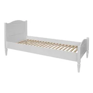 Łóżka dla dzieci i młodzieży - Łóżko dziecięce białe 90x200 cm Royal - BELLAMY - miniaturka - grafika 1