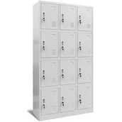 Szafy biurowe - JAN NOWAK model MARCIN skrytkowa szafa socjalna BHP śniadaniowa - miniaturka - grafika 1