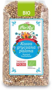 Bio Raj KASZA GRYCZANA PALONA BIO 500 g - - Kasza - miniaturka - grafika 1