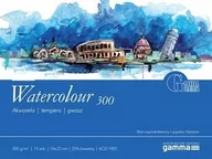 Pozostałe akcesoria malarskie - GAMMA WATERCOLOUR Blok do akwareli 300g 24x32 - miniaturka - grafika 1