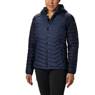 Kurtki damskie - Damska kurtka Columbia Powder Lite Hooded Jacket nocturnal - M - miniaturka - grafika 1