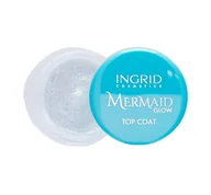 Cienie do powiek - Ingrid x eZebra Mermaid Glow cień do powiek Top Coat 02 7g - miniaturka - grafika 1