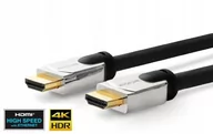 Kable - VivoLink VivLink PROHDMIHDM1.5 kabel HDMI 1,5 m HDMI typ A (standard) czarny, srebrny - kabel HDMI (1,5 m, HDMI typ A (standard), HDMI typ A (standard), 3840 x 20160 pikseli, 18 Gbit/s, czarny, srebrny) PROHDMIHDM1.5 - miniaturka - grafika 1