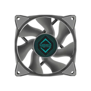 Iceberg Thermal IceGALE Obudowa komputera Wentylator 8 cm Szary 1 szt. - Tuning komputera - akcesoria - miniaturka - grafika 1
