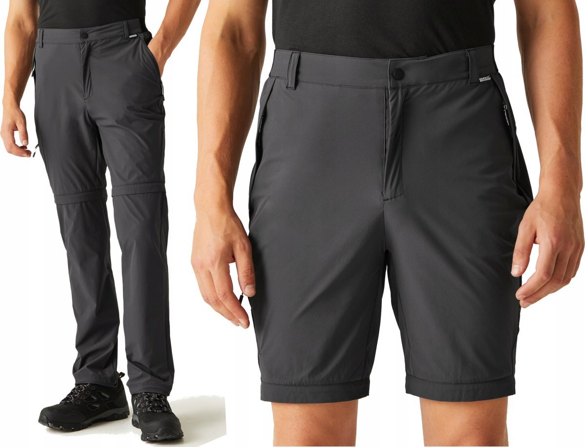 Turystyczne spodnie Regatta z odpinanymi nogawkami 2w1 RMJ307R 61I UK 36