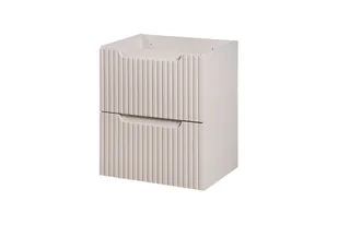 Szafka łazienkowa pod umywalkę Comad Nova 50 cm kaszmirowy mat 82-50-2S - Szafki łazienkowe - miniaturka - grafika 1
