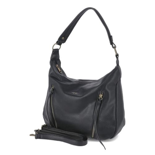 Rieker Damska torba na ramię H1016, czarna, czarny