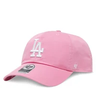 Czapki dla dzieci - Czapka z daszkiem 47 Brand MLB Los Angeles Dodgers '47 CLEAN UP B-RGW12GWS Różowy - miniaturka - grafika 1