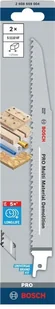 BOSCH BRZESZCZOT DO PIŁY SZABLASTEJ PRO MULTI MATERIAL DEMOLITION S1110VF 1,6 x 22 x 225mm /2szt. - Brzeszczoty - miniaturka - grafika 1
