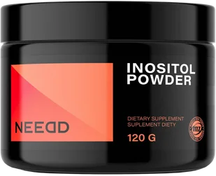 NEEDED SUPPLEMENTS INOSITOL POWDER (MYO/D-CHIRO INOZYTOL) INOZYTOL W PROSZKU 120 GRAM - Witaminy i minerały - miniaturka - grafika 1