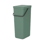 Kosze na śmieci - Brabantia Kosz do segregacji odpadów Sort & Go 40 l zielony 103024 - miniaturka - grafika 1