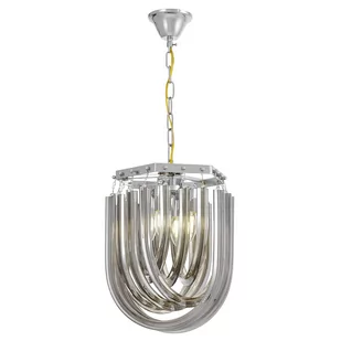 NOWOCZESNA LAMPA WISZĄCA CHROMOWANA BOSCONE D30 - Lampy sufitowe - miniaturka - grafika 1
