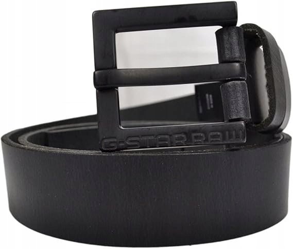 G-Star Raw Pasek Skórzany Czarny Męski 70 Jge