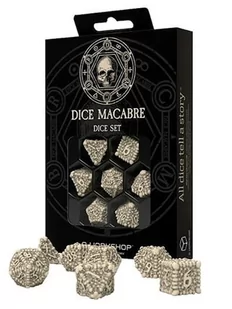 Komplet kości. Macabre Q-Workshop - Akcesoria do gier planszowych - miniaturka - grafika 1