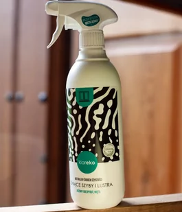 Klareko Klareko Lśniące Szyby i Lustra naturalny środek czystości Różowy Grejpfrut & Mięta 500ml - Płyny do mycia szyb - miniaturka - grafika 1