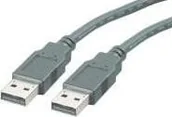 Kable USB - Kabel USB Roline USB-A - USB-A 0.8 m Czarny JAB-756662 - miniaturka - grafika 1