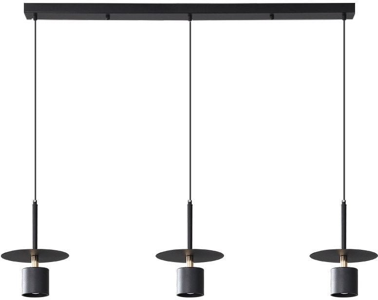 Lampa sufitowa loftowa metalowa wisząca AT35-3SZ-Black