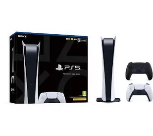 Sony PlayStation 5 Digital (PS5) - dodatkowy pad (czarny) - Konsole Playstation - miniaturka - grafika 1