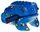 Guiro żabka AFROTON AFR739B 20cm niebieska