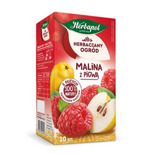 Herbaciany Ogród Herbapol Herbaciany Ogród Herbatka owocowo-ziołowa malina z pigwą 54 g (20 x 2,7 g) - Herbata - miniaturka - grafika 1