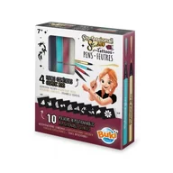 Zabawki kreatywne - Buki: Magiczny długopis do tatuaży - złoty - miniaturka - grafika 1