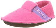 Kapcie damskie - crocs Kapcie dziecięce Classic Slipper Kids Unisex, Candy Pink, 19/20 EU - miniaturka - grafika 1