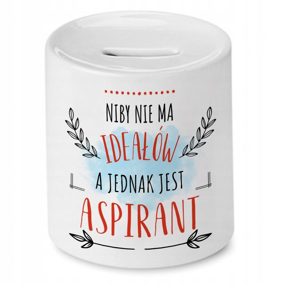 Złoty Kubek Premium Dla Skarbnika Prezent z Nadrukiem ze Zdjęciem + Opakowanie na prezent (wzór 03)