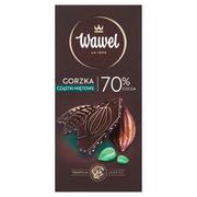 Czekolada - Wawel Czekolada gorzka 70 % cocoa cząstki miętowe 100 g - miniaturka - grafika 1