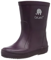Kalosze damskie - CELAVI Rain Boot kalosze chłopięce, fioletowy - Blackberry Wine - 31 EU - miniaturka - grafika 1