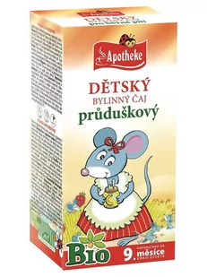Apotheke HERBATKA DLA DZIECI - NA OSKRZELA BIO 20 x 1,5 g - - Zdrowa żywność - miniaturka - grafika 3