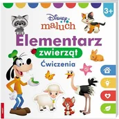 Książki edukacyjne - Disney Maluch. Elementarz zwierząt. Ćwiczenia - miniaturka - grafika 1