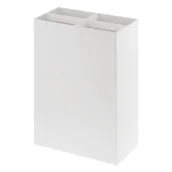 Meble do przedpokoju - Biały metalowy parasolnik Yamazaki Smart - miniaturka - grafika 1