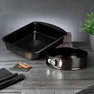 Formy do ciast - Zestaw form do pieczenia BerlingerHaus LP-KL-119P Metallic Line Shiny Black - miniaturka - grafika 1