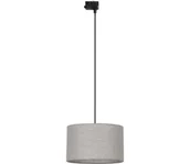 Lampy sufitowe - Żyrandol na lince do 3-faz. syst. szynowego TRACER 1xE27/15W/230V śr. 38 cm czarny/szary - miniaturka - grafika 1