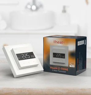 Heatit Z-TRM6 termostat 16A (biały) Z-wave - Systemy inteligentnych domów - miniaturka - grafika 6