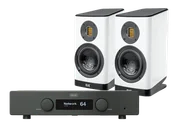 Zestawy stereo - Hegel H120 (czarny) + VELA BS403.2 (biały) - miniaturka - grafika 1