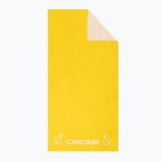 Ręczniki - Ręcznik Cressi Cotton Frame żółty XVA906770 - miniaturka - grafika 1