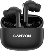 Słuchawki - CANYON headset OnGo 9 Czarny - miniaturka - grafika 1