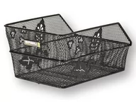 Koszyki rowerowe - Basil Kosz na tylny bagażnik CENTO FLOWER S Mounting set for CENTO basket, stalowy czarny A-BAS-11178 - miniaturka - grafika 1